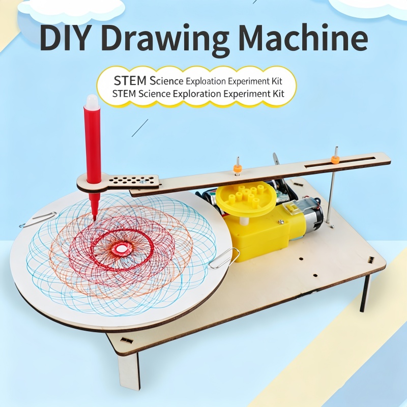 1-3Pcs DIY Wooden Electric Plo - Stem Robotics Kit review and price