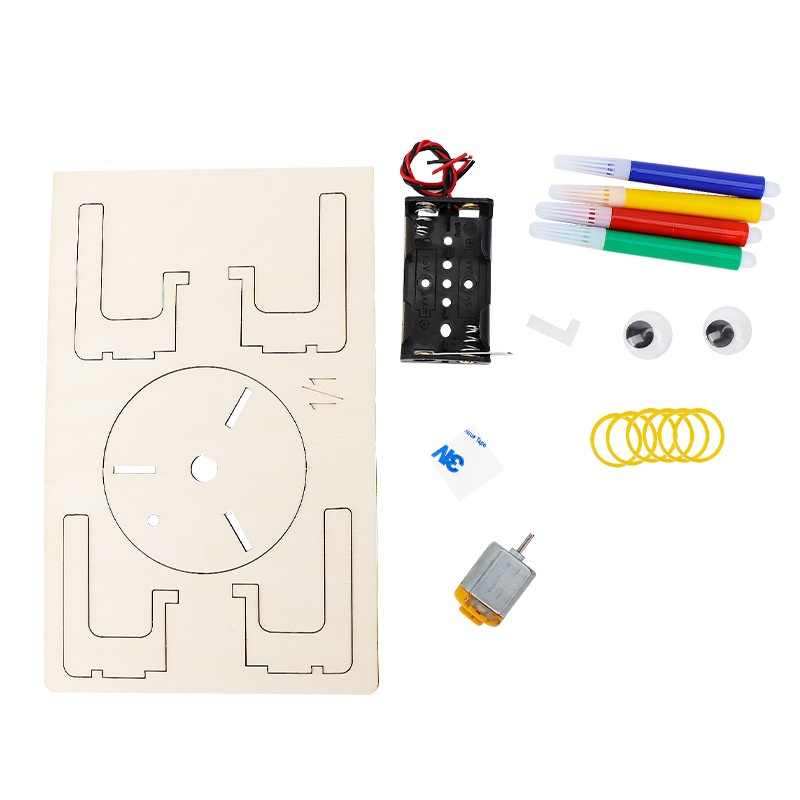 DIY Electric Vibration Graffit - Stem Robotics Kit review and price