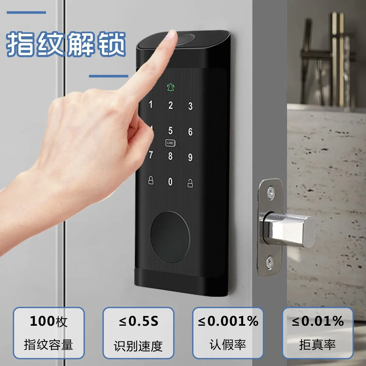 Fingerprint Lock Waterproof Tu - Smart Door Lock Wifi review and price