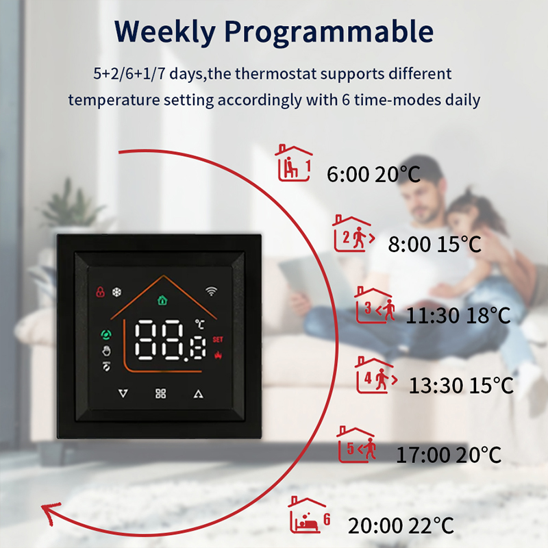 Smart WiFi Thermostat Works Tu - Wifi Thermostat review and price