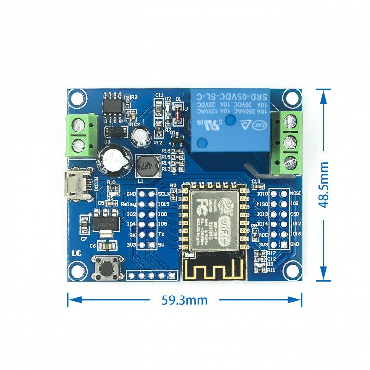 DC5-80V Power Supply ESP8266 W - Esp8266 Relay Module review and price
