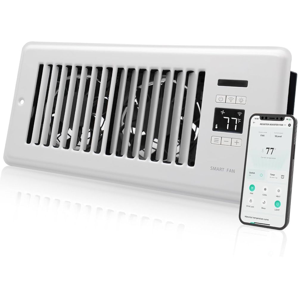Super Quiet Register Booster F - Wifi Thermostat review and price