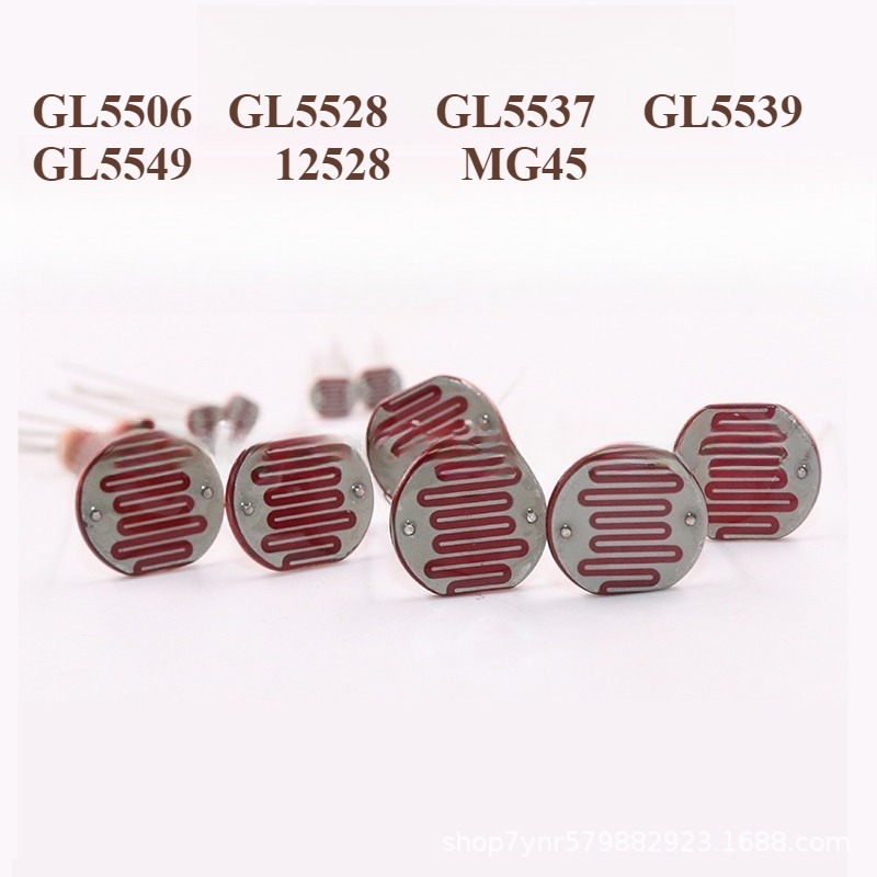 Photoresistor LDR MG45 GL5539  - Sensor Kit Arduino review and price