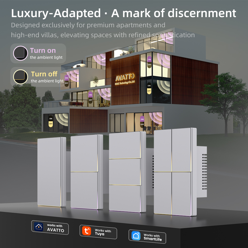 AVATTO 1/2/3/4 Gang WiFi Smart - Smart Light Switch Wifi review and price