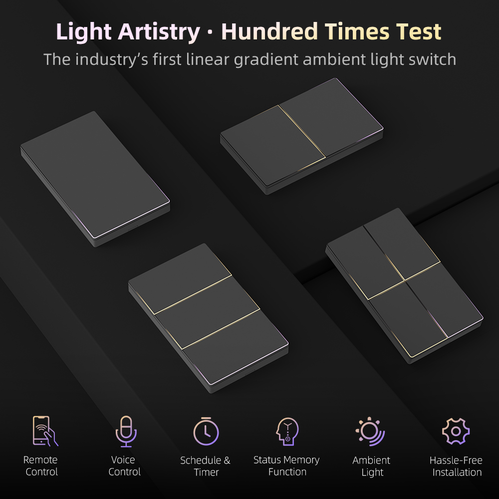 AVATTO 1/2/3/4 Gang WiFi Smart - Smart Light Switch Wifi review and price