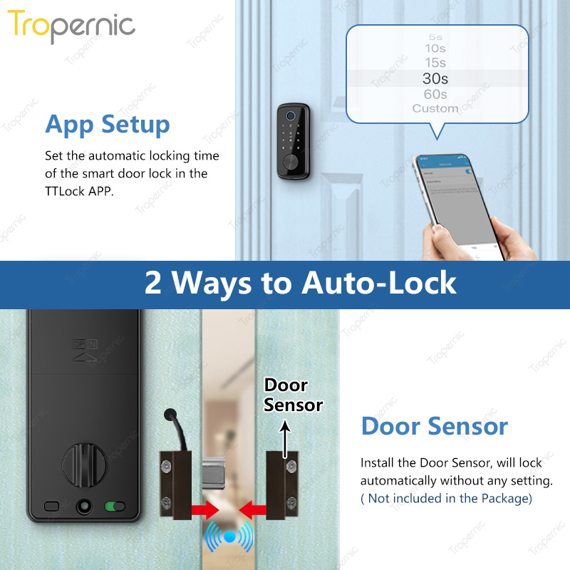 Tuya Zigbee Door Deadbolt Lock - Smart Door Lock Wifi review and price