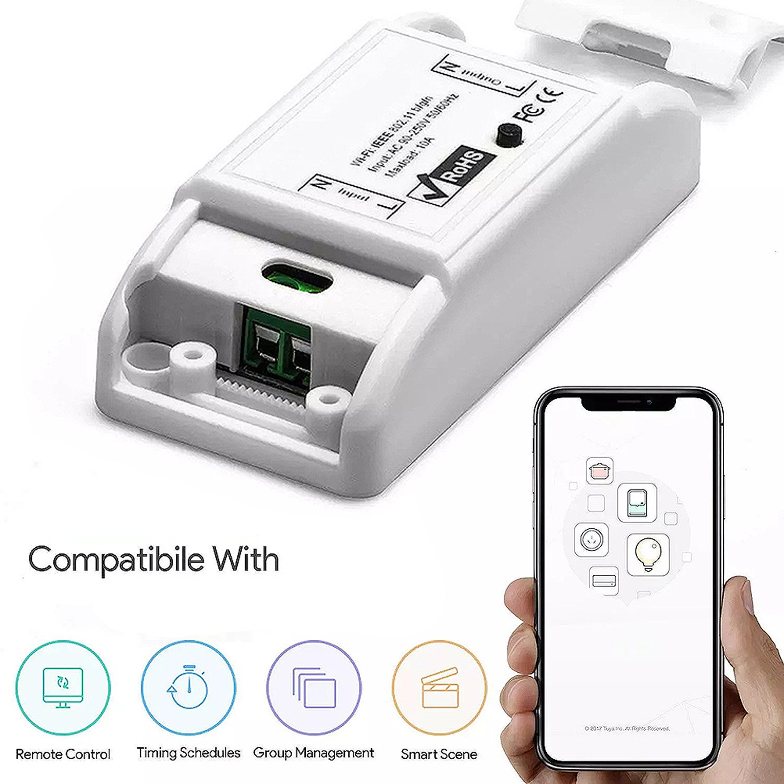 1Pcs WiFi Smart Switch Univers - Smart Light Switch Wifi review and price