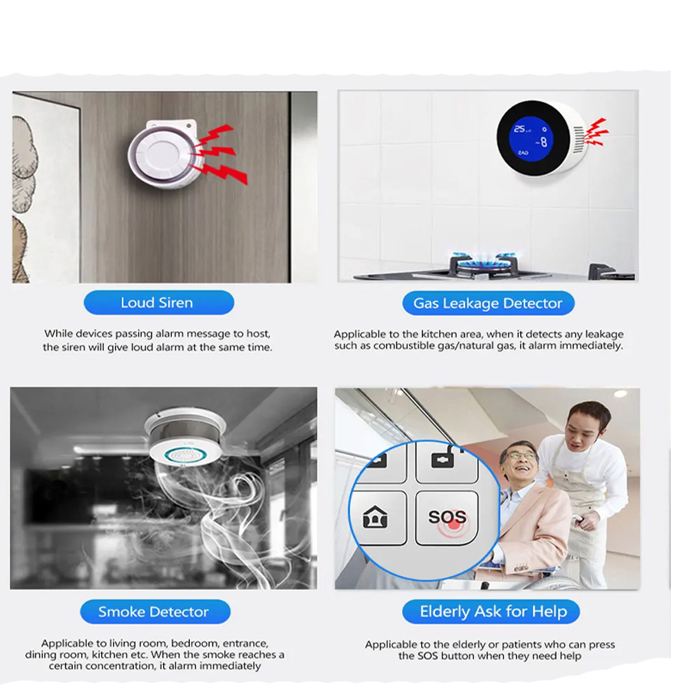 PGST 4G Tuya Smart Home Alarm  - Smart Home Automation Kit review and price