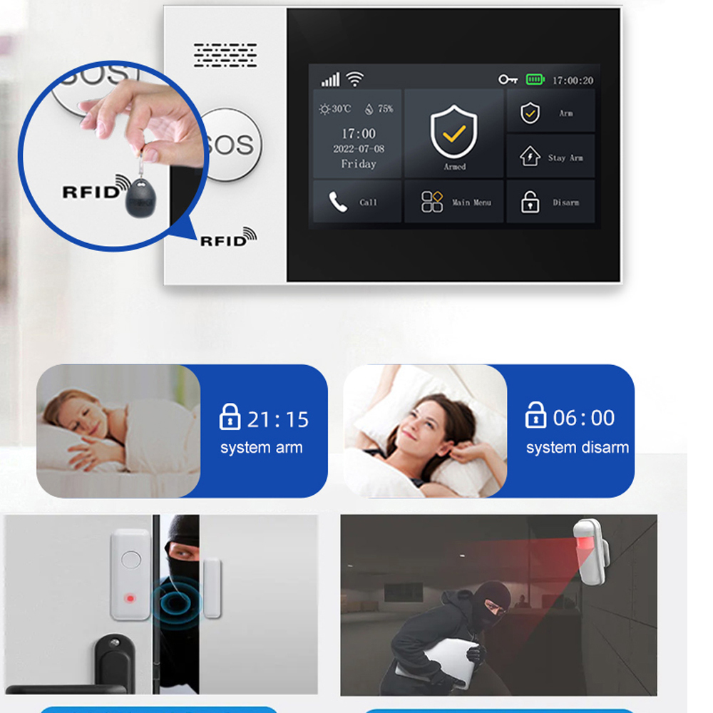 PGST 4G Tuya Smart Home Alarm  - Smart Home Automation Kit review and price