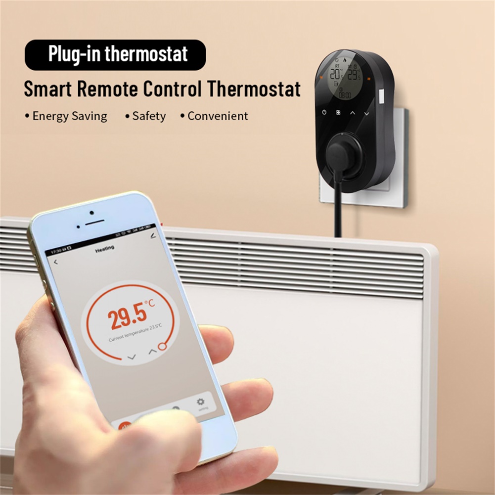 New Dual Sensor Thermostat WIF - Wifi Thermostat review and price